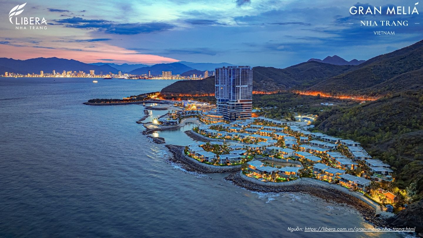 Ảnh Thực Tế Gran Melia Nha Trang vào ban đêm