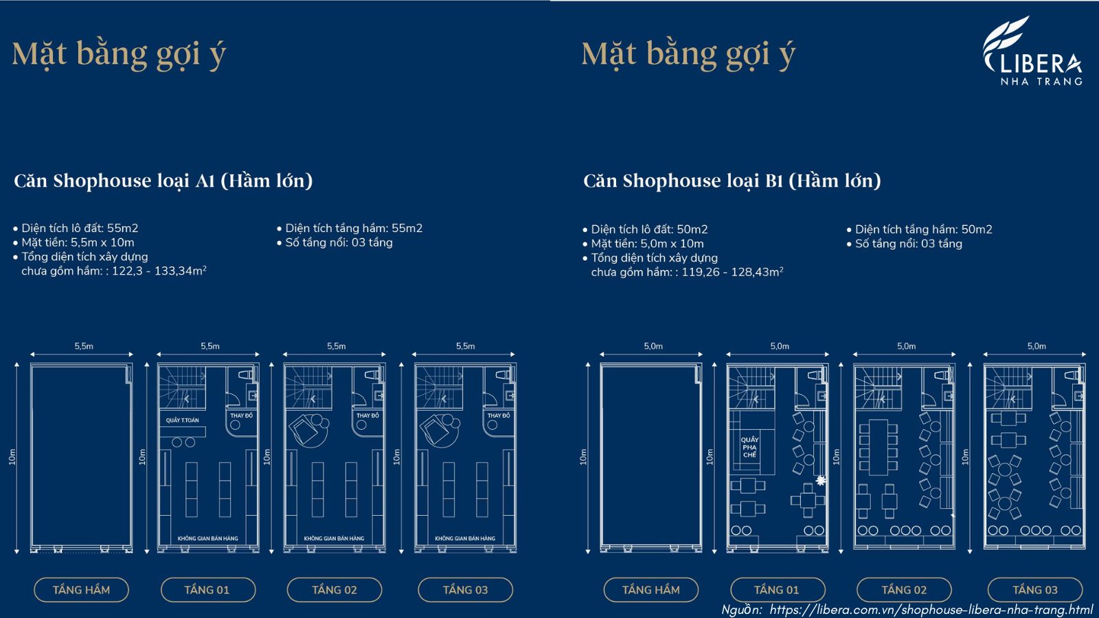 Thiết Kế Shophouse Libera Nha Trang