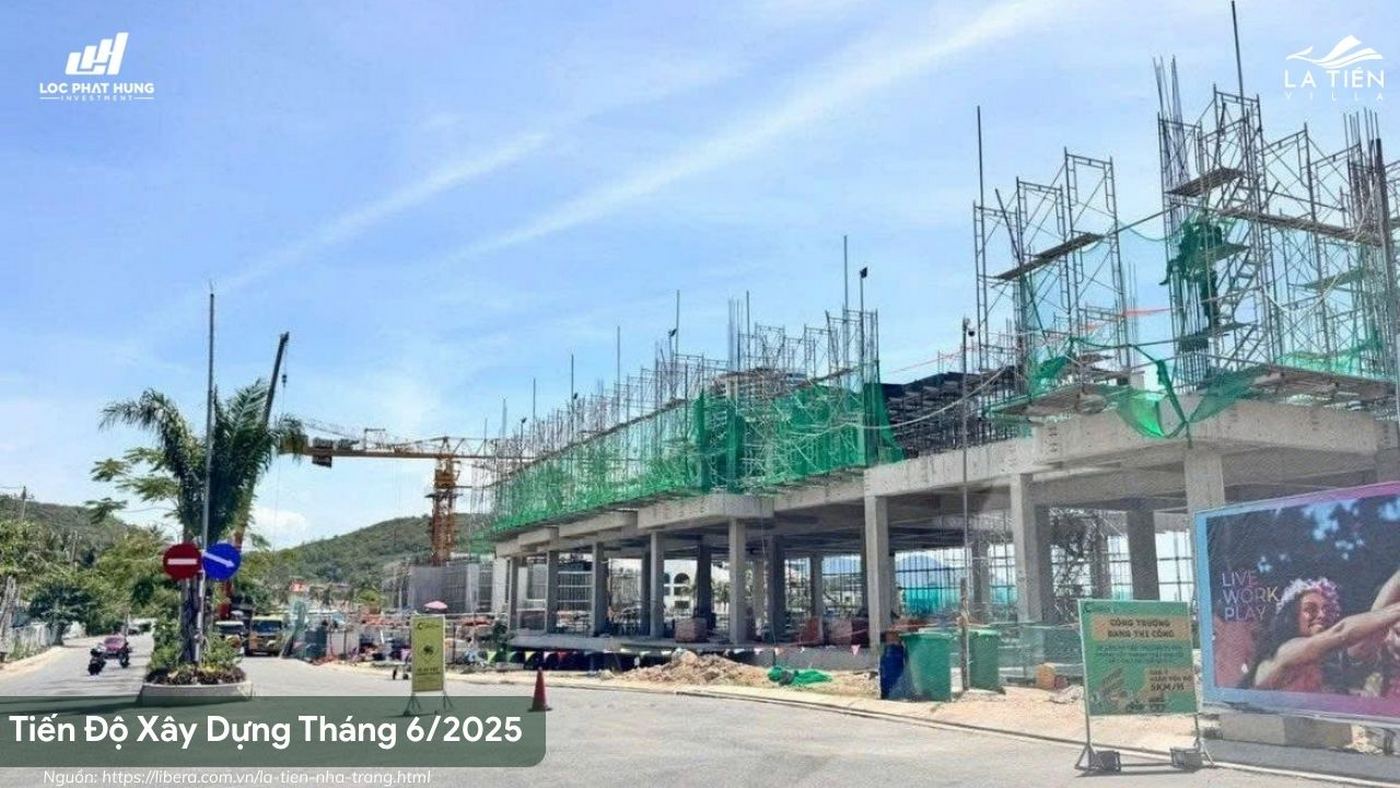 Tiến Độ Xây Dựng La Tiên Villa Mới Nhất Tháng 6/2025