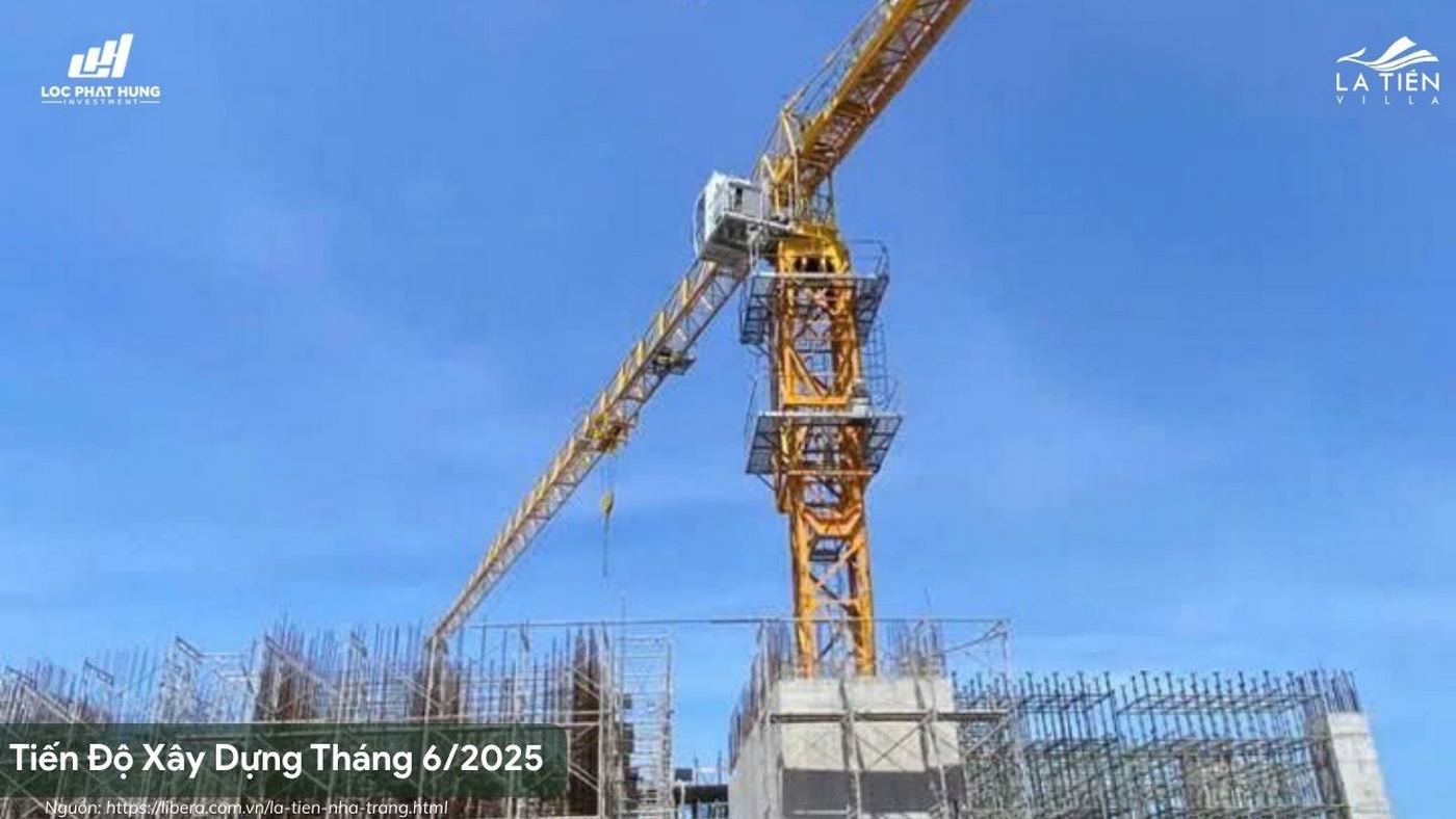 Tiến Độ Xây Dựng La Tiên Villa Mới Nhất Tháng 6/2025