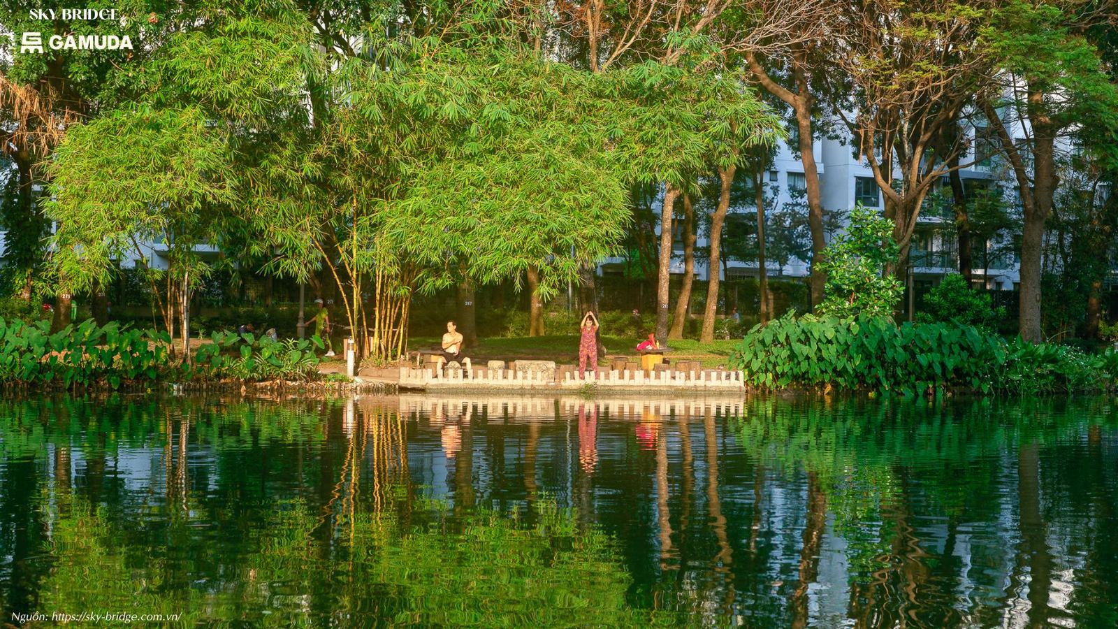 Đường dạo bộ công viên xanh SkyBridge