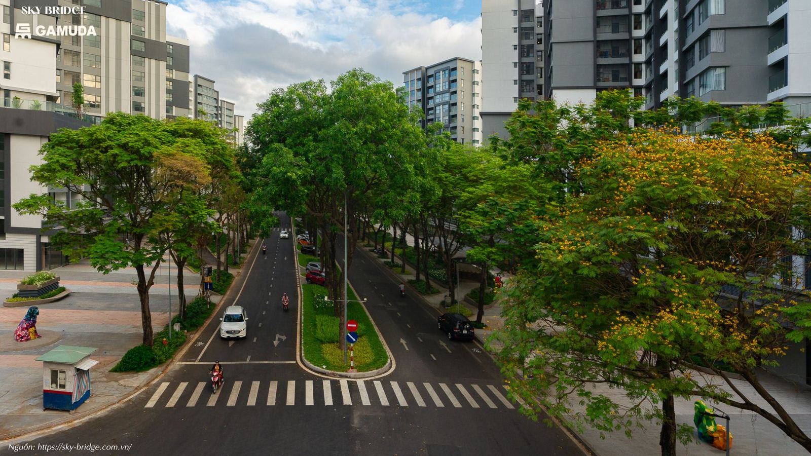 Đường dạo bộ công viên xanh SkyBridge