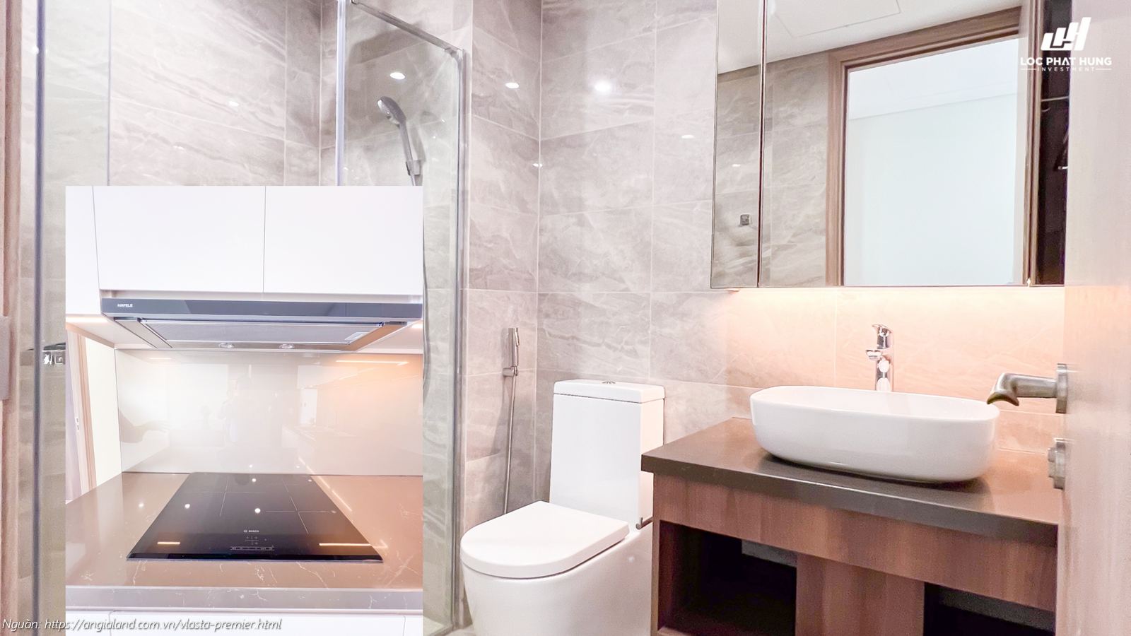 Nhà mẫu căn hộ 2 phòng ngủ diện tích 75m2 dự án căn hộ chung cư Vlasta Premier Quận 7