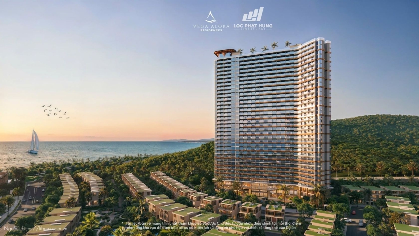 Phối Cảnh Tổng Thể Dự án Căn Hộ Chung Cư Vega Alora Residences