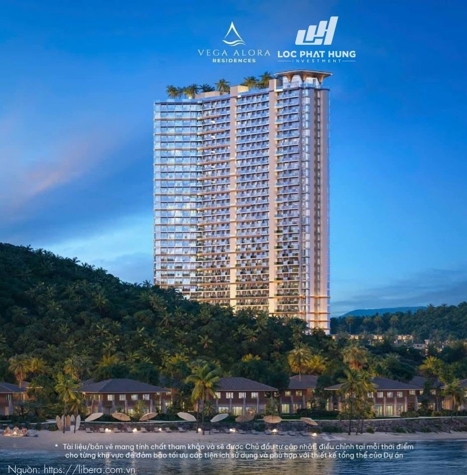 Phối Cảnh Tổng Thể Dự án Căn Hộ Chung Cư Vega Alora Residences