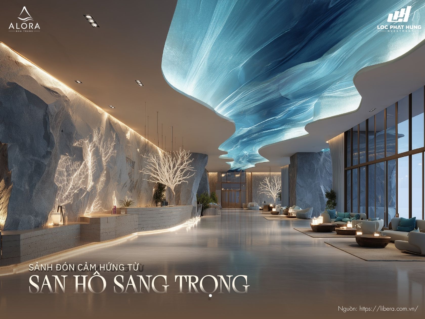 Sảnh Đón Tầng Trệt Sang Trọng